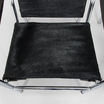 Le Corbusier, fåtöljer, ett par, "LC-1", Cassina, formgiven 1928.