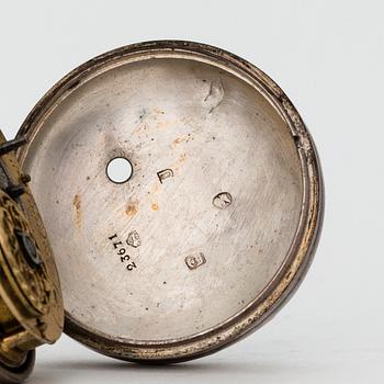 G Masterman, fickur silver, sent 1700-tal, London.