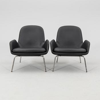Simon Legald, armchairs, a pair, 'Era Lounge Chair Low', Normann Copenhagen, designed in 2014.