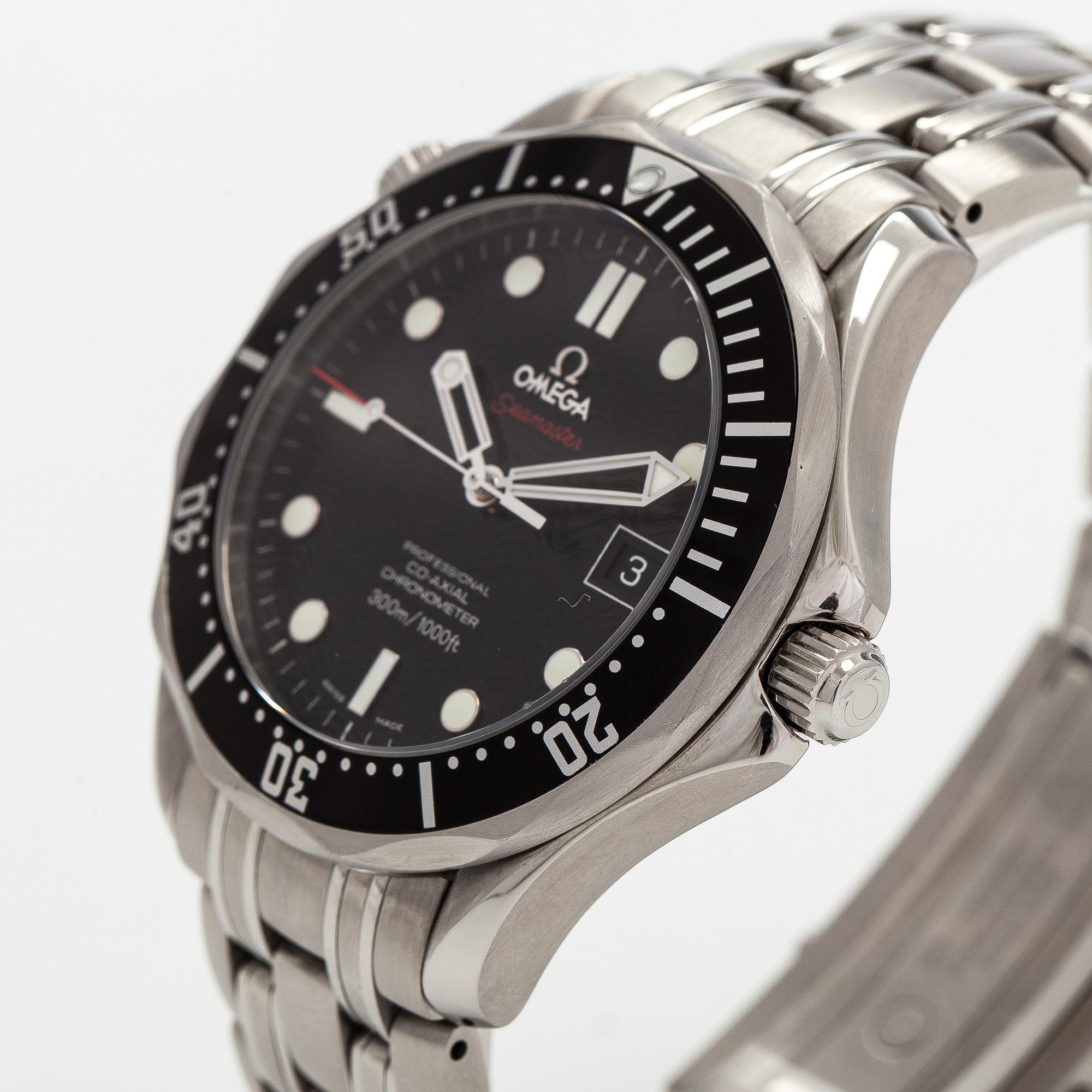 Omega, Seamaster, Professional, Diver 300m, rannekello, 41 mm.