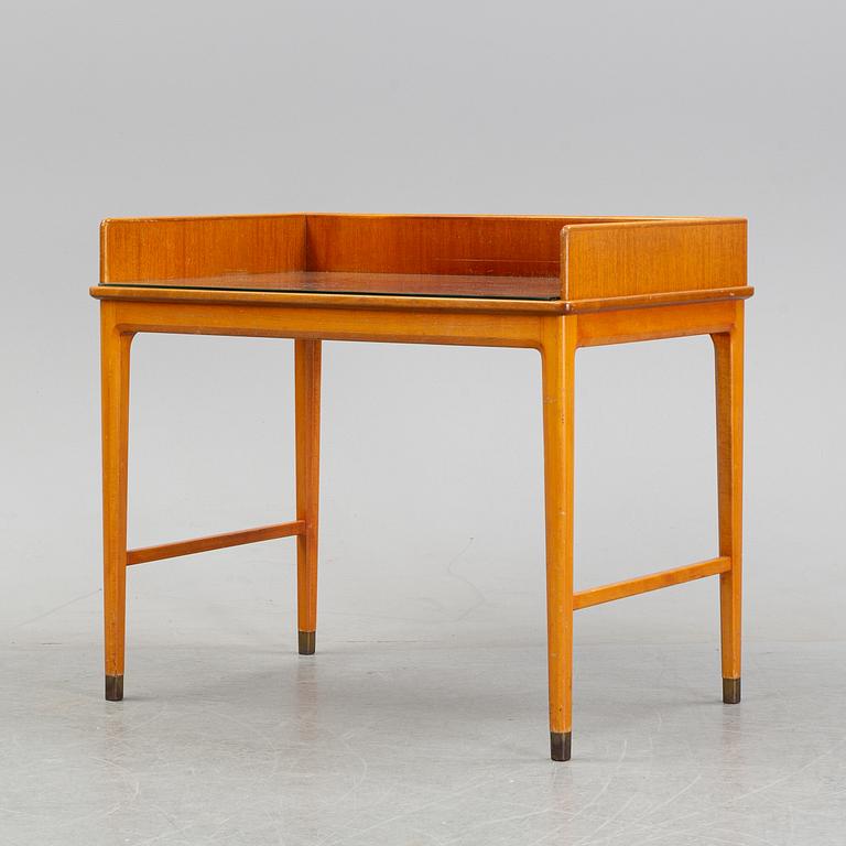 A 1950's writing desk, by Svenska Möbelfabrikerna, Bodafors.