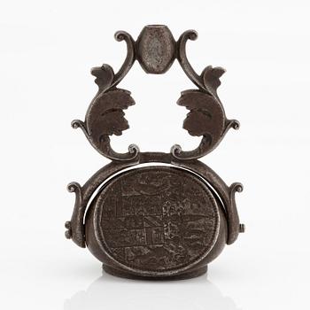 Count Gustaf Cronhielm's (1664-1737) seal stamp.