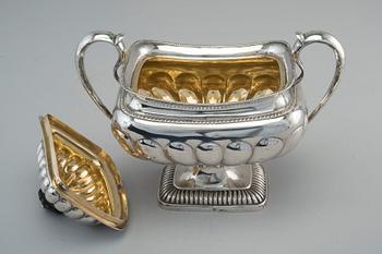 SOCKERSKÅL, silver. Otto Heinrich Nowack (1829-45) Dorpat, Estland. Höjd 16 cm, vikt 671 g.