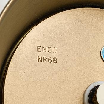 Bordslampor, ett par, modell 68, Enco, 1900-talets andra hälft.