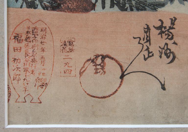 TRÄSNITT, Japan, 1800/1900-tal.