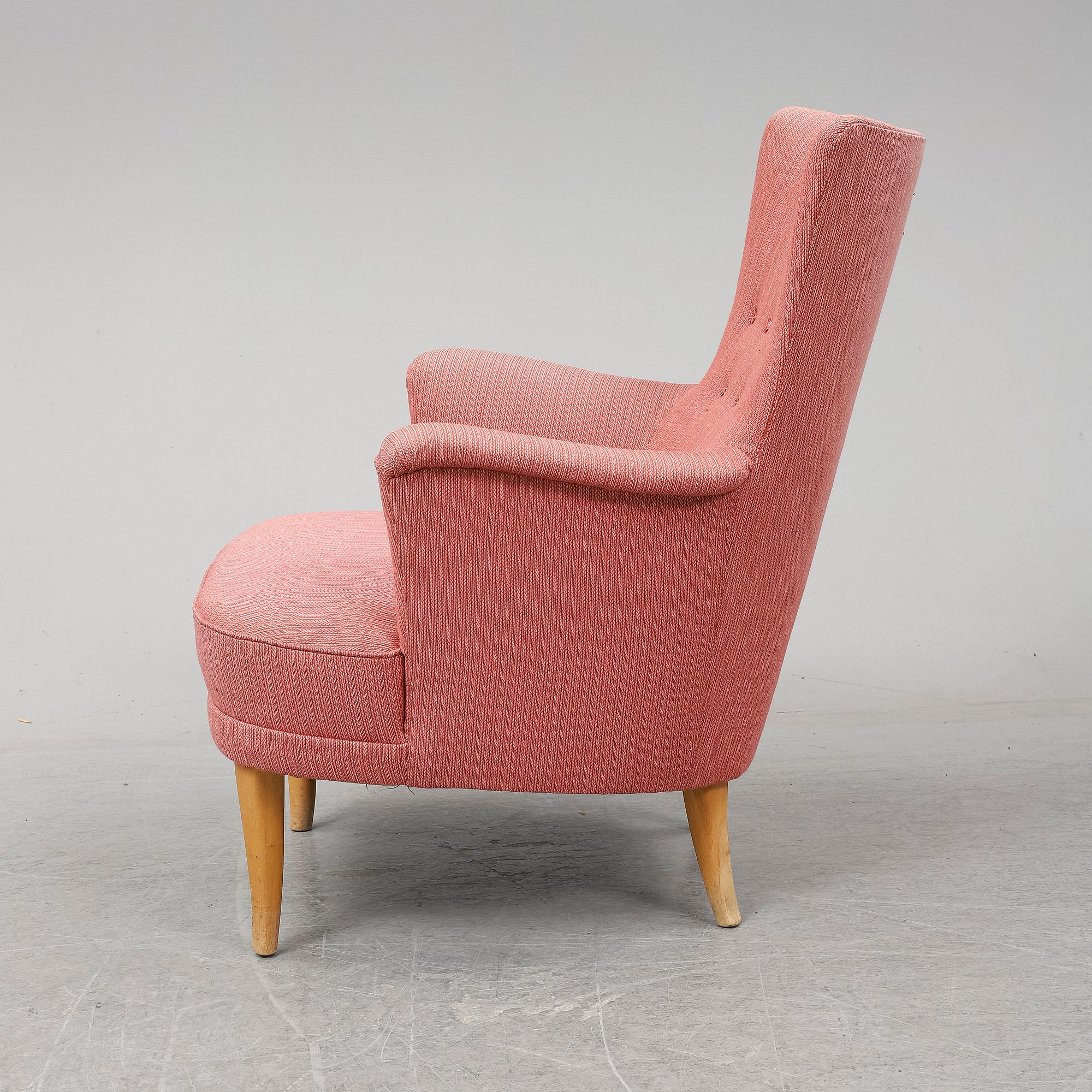 CARL MALMSTEN, fåtölj, 1900-talets andra hälft.