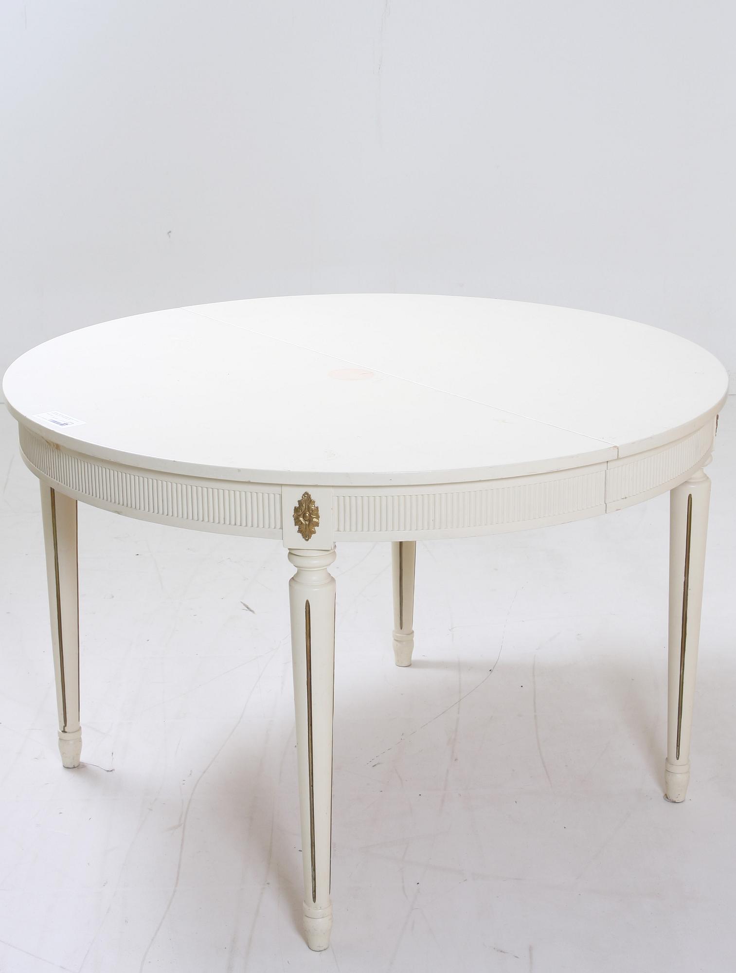 MATSALSMÖBLEMANG, 6 delar, gustaviansk stil, 1900-talets mitt.