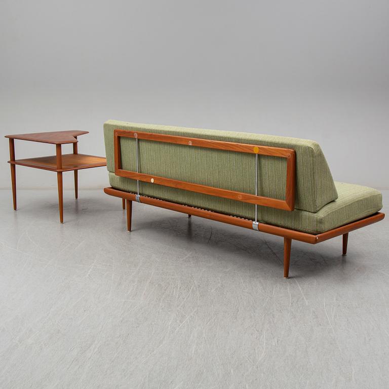 A sofa and table 'Minerva' by Peter Hvidt & Orla Mølgaard Nielsen, France & Son, Denmark, 1950s/1960s.