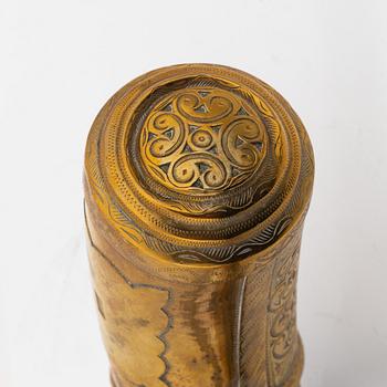 Jambyia samt kruthorn, nordafrika, 18/1900-tal.