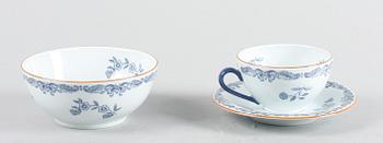 SERVISDELAR, 19 delar. Porslin, Rörstrand "Ostindia".