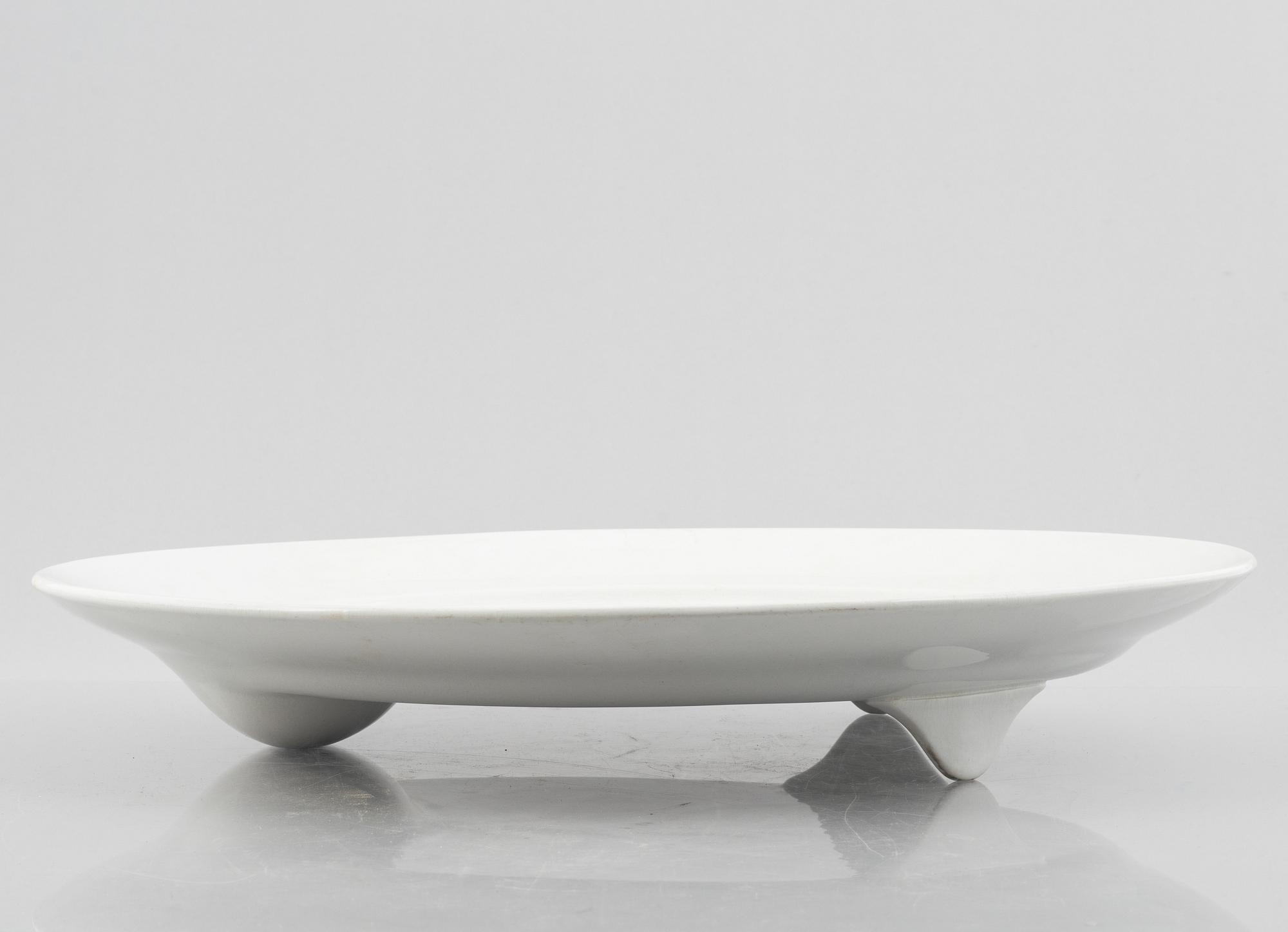 An iron stone china serving dish, Rörstrand, early 20th century.