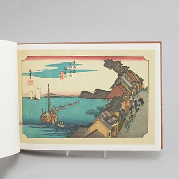 HIROSHIGE, book, "The fifty-three stages of the tokaido", Heibonsha LTD., Publishers, Tokyo, Japan, 1960.