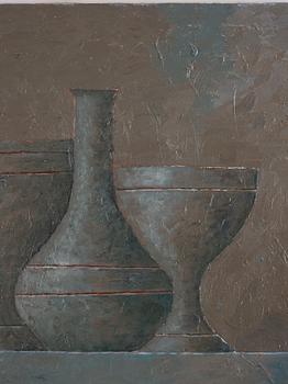 Philip von Schantz, Still life with vases.