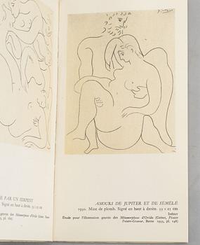 Pablo Picasso, a book, 'Dessins d'un demi-siècle'.