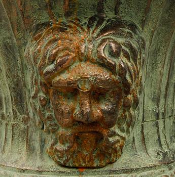 TRÄDGÅRDSURNOR, 1 par, 1900-/2000-tal.