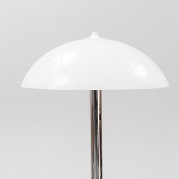 A metal and flastic floor lamp, possibly Italy, second half of the 20th century.