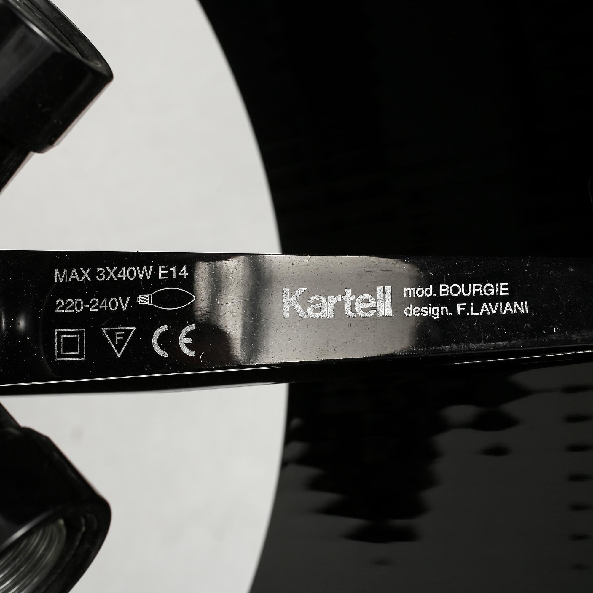 BORDSLAMPA, "Bourgie", Ferruccio Laviani för Kartell.