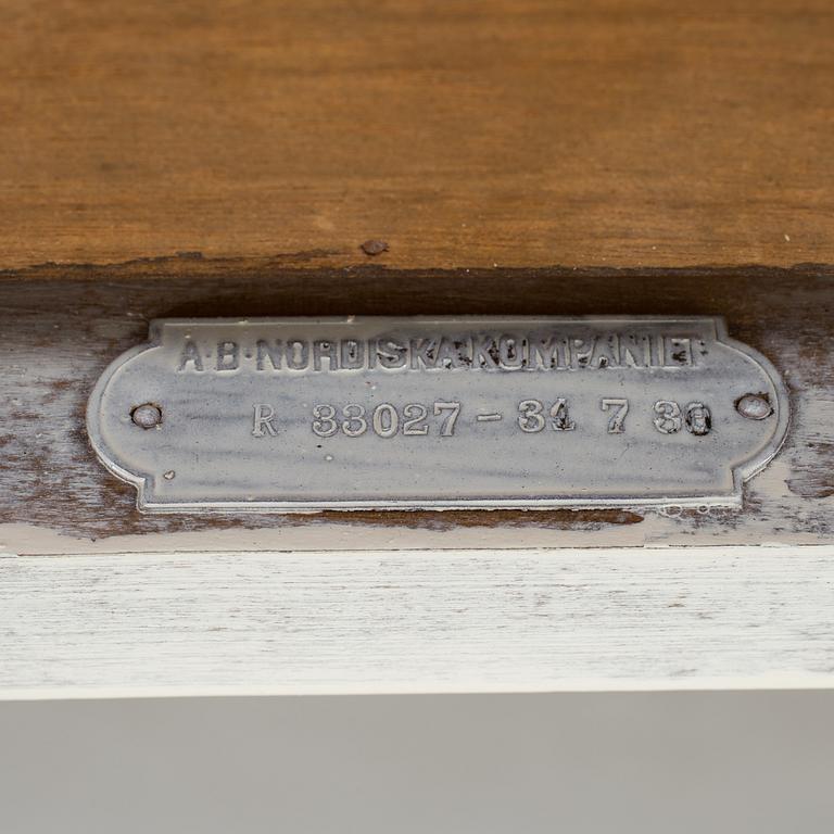A pair of "Dubarry" bedside tabled by Axel Einar Hjorth, Nordiska Kompaniet.