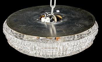 TAKLAMPA, Orrefors, 1900-talets mitt. Höjd 12 cm.