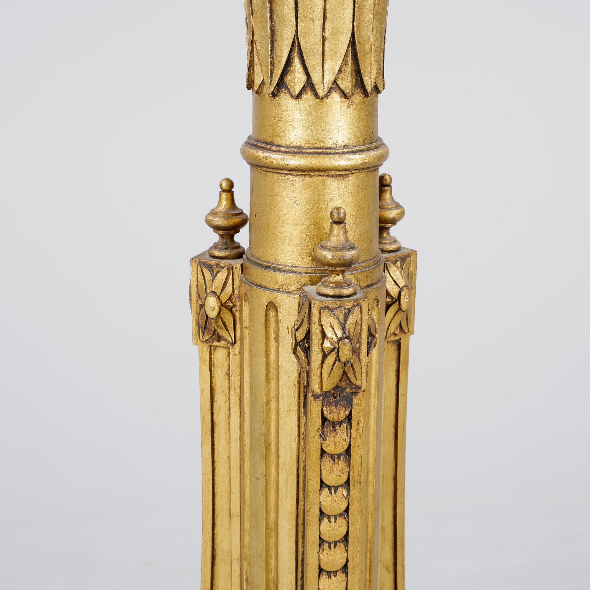 GOLVLAMPA, 1900-talets början.