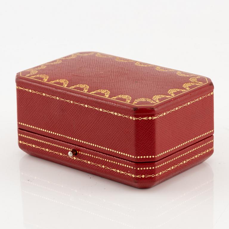 Cartier ett par örhängen "Trinity" 18K guld i tre färger, 1995.