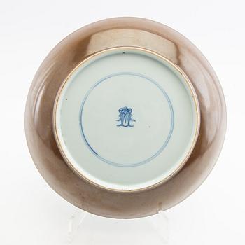 Fat, porslin, Qianlong (1736-95), Qingdynastin, Kina.