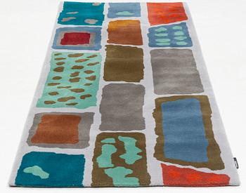 Josef Frank, gallerimatta, "Way 100292", handtuftad,  ca 250 x 93 cm, Almedahls.