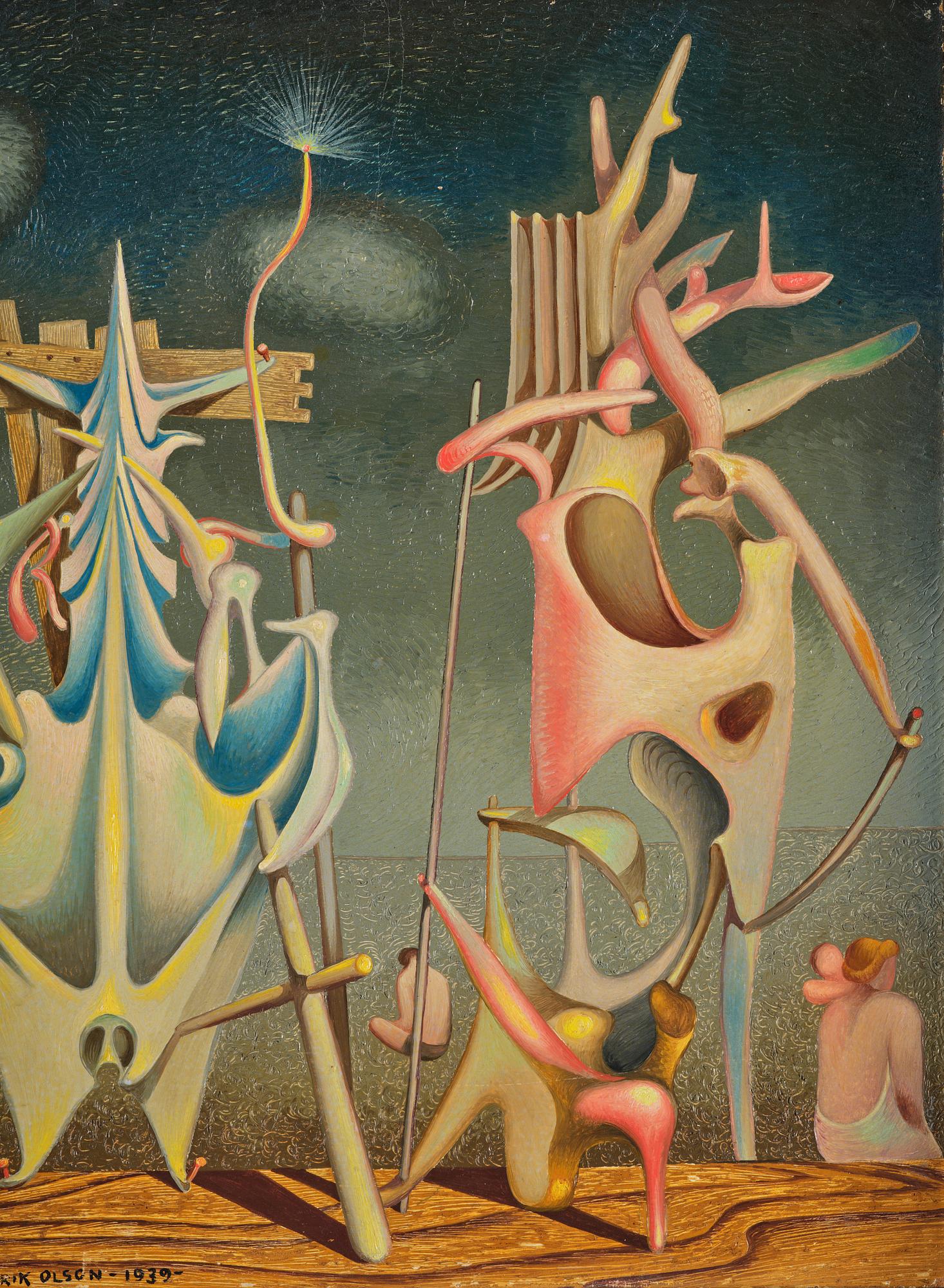 Erik Olson, "Krucifixion-exekution".