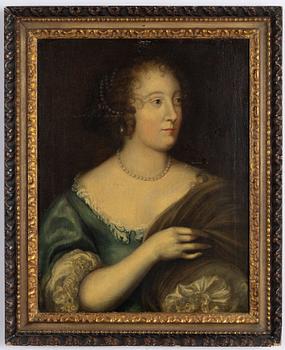 Antonis van Dyck, hans art, Kvinna med pärlhalsband.