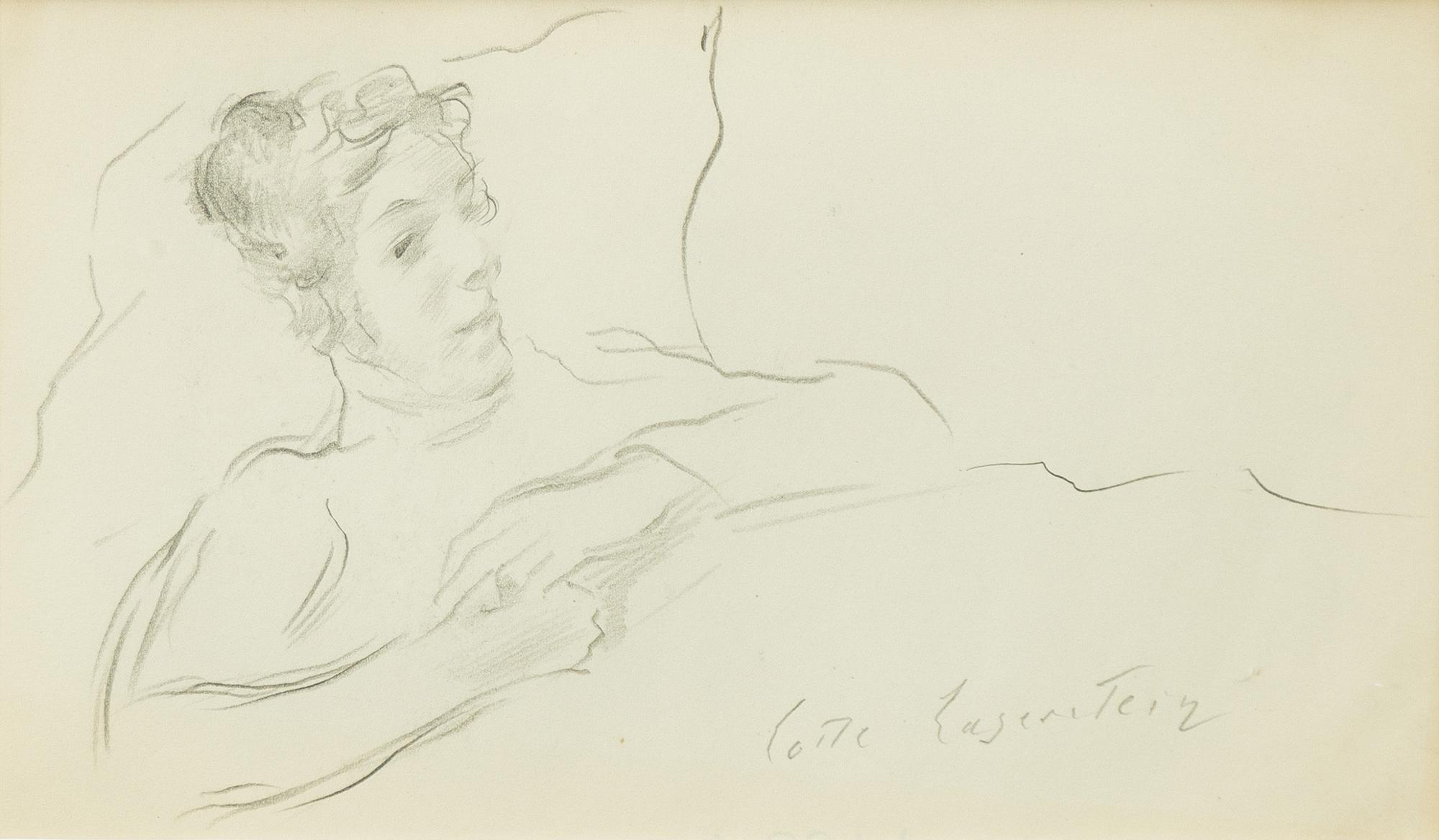 Lotte Laserstein, Reclining Woman.