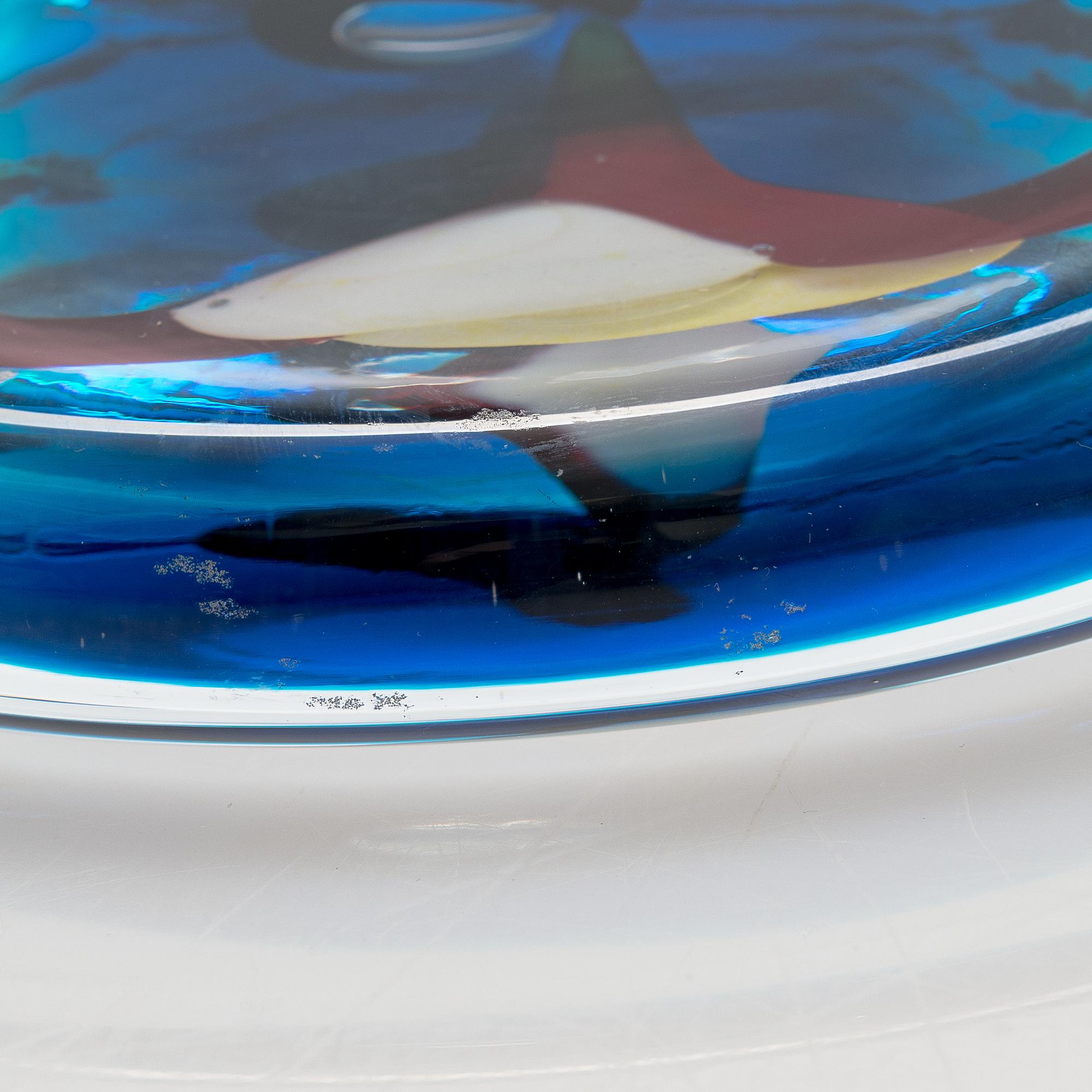 Oiva Toikka, glasskulptur, "Lolli", signerad O. Toikka Nuutajärvi 2005.