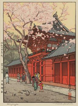 Toshi Yoshida, 'Hiejinja'.