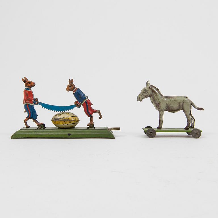 Two german tinplate Penny toys c. 1910.