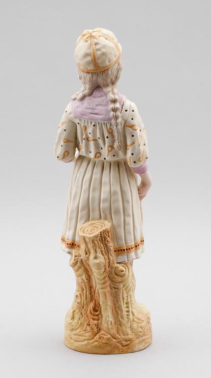 FIGUR, biskvi, tidigt 1900-tal.