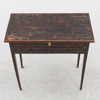 A Gustavian ladies desk, late 18th century.