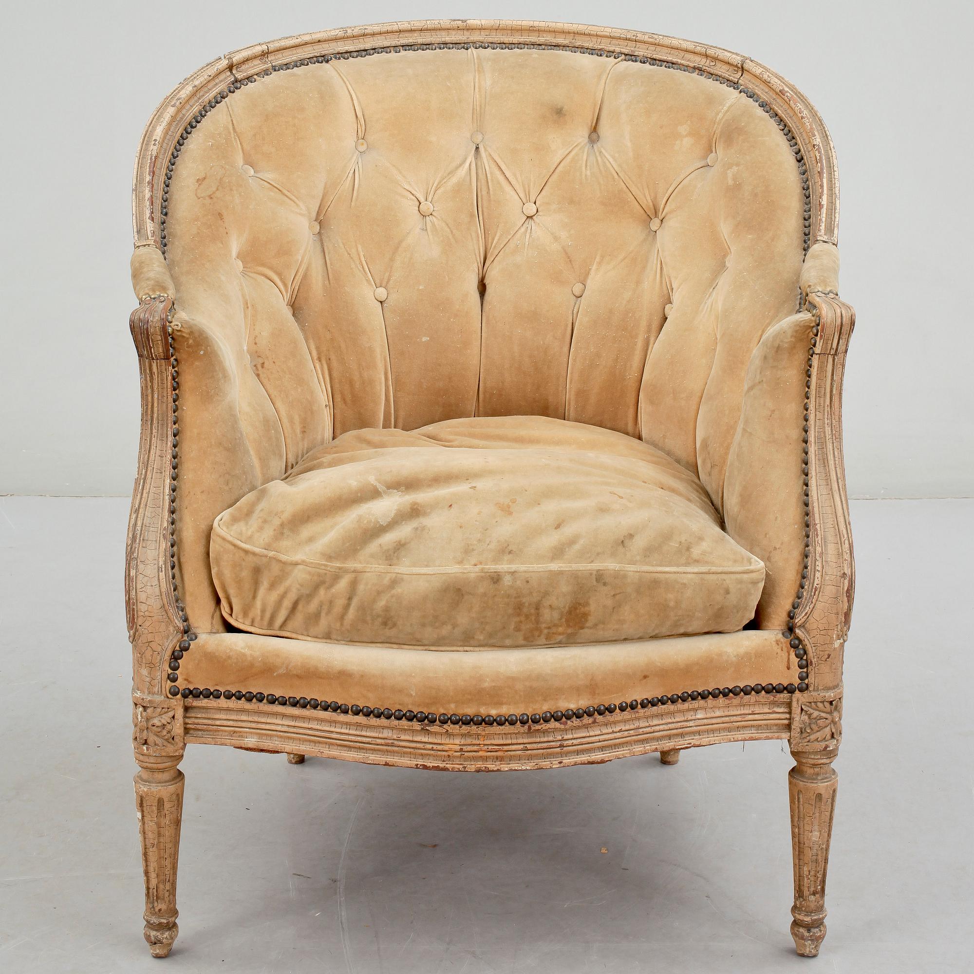 BERGERE, gustaviansk stil, 1800-tal.