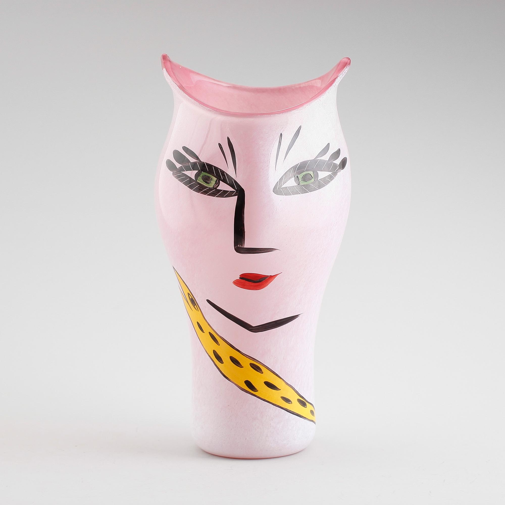 VAS, glas, Ulrica Hydman-Vallien, Kosta Boda.