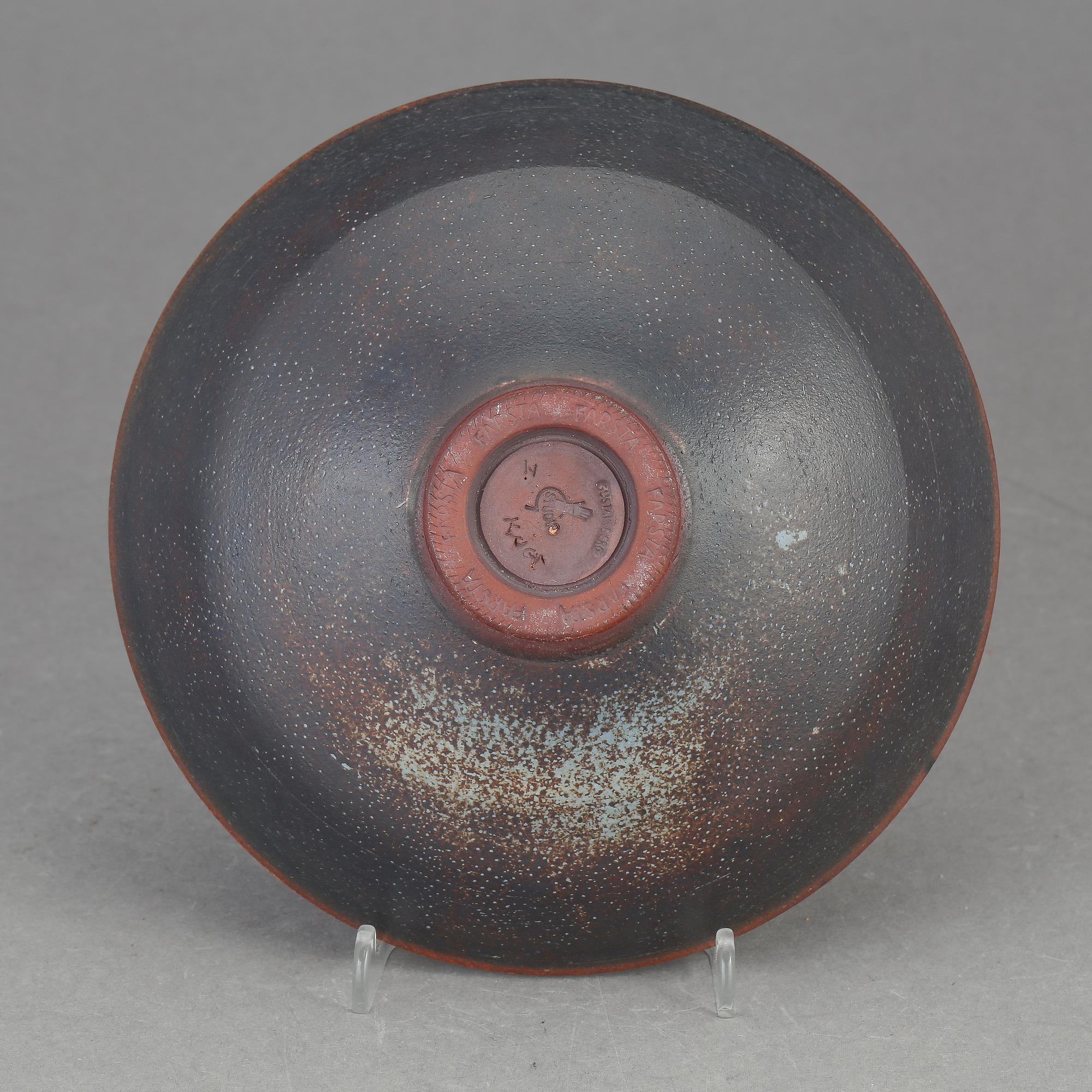 SKÅL, stengods, Wilhelm Kåge, Farsta, Gustavsberg, 1955.