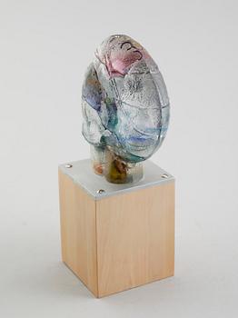 SKULPTUR, glas, Bertil Vallien, Kosta Boda.