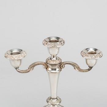 A pair of candlestick, England, late 20th century,