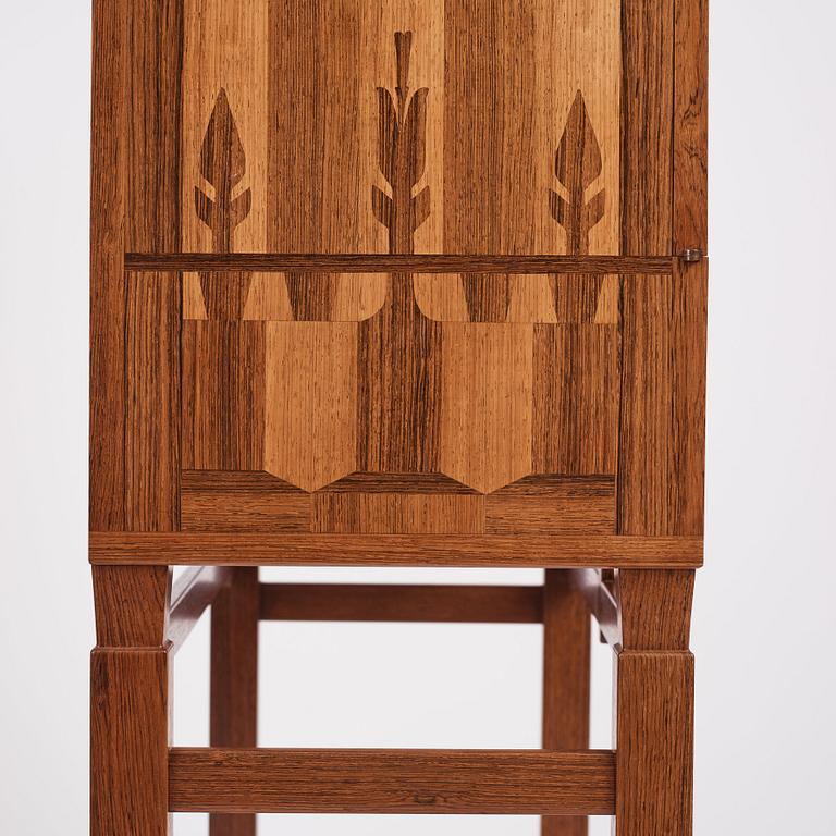 Carl Malmsten, a cabinet, "Raimond", made as a journeyman's piece by cabinetmaker Gunnar Franke in 1964.