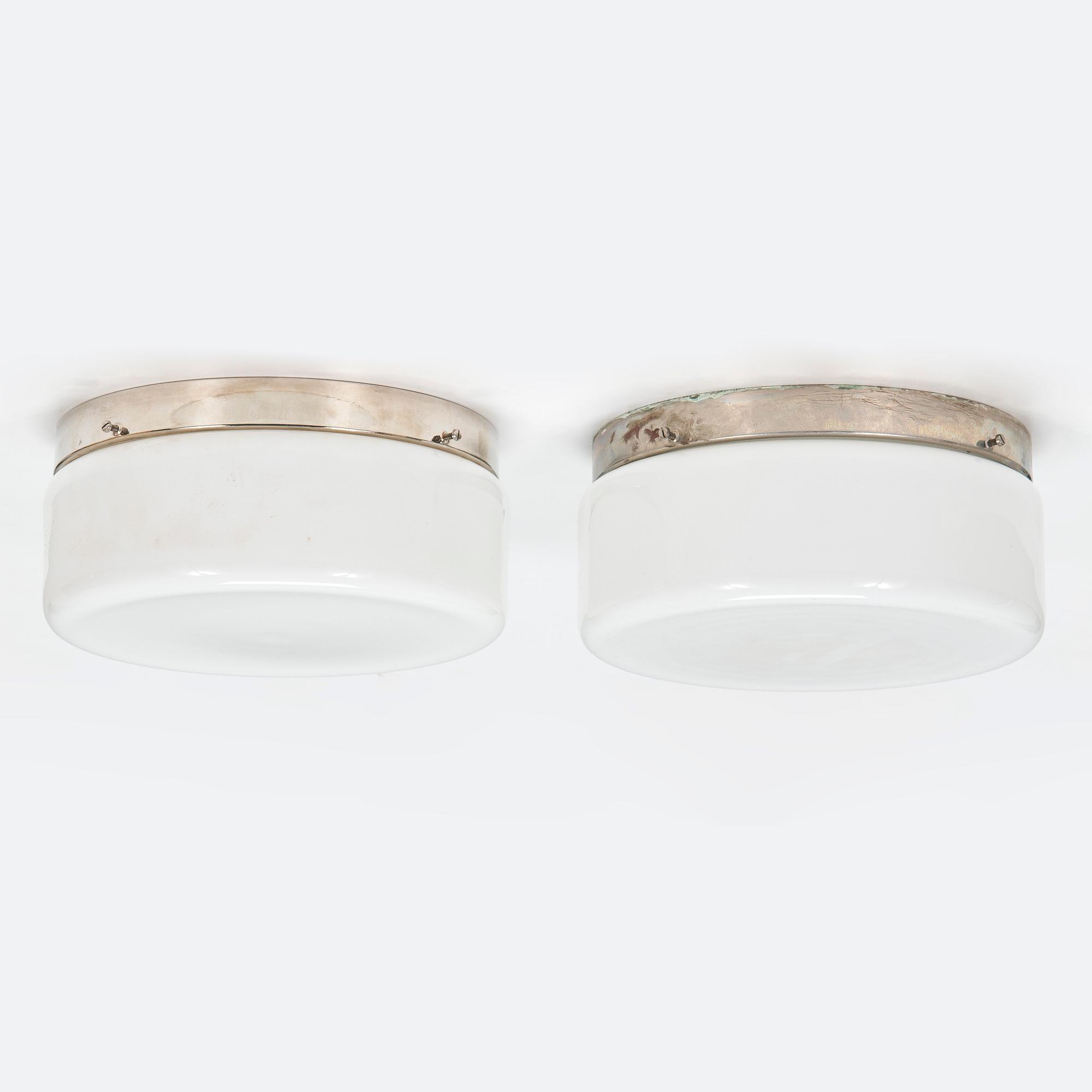 Paavo Tynell, taklampor, 2 st, modell 2016, Taito, 1930-tal.