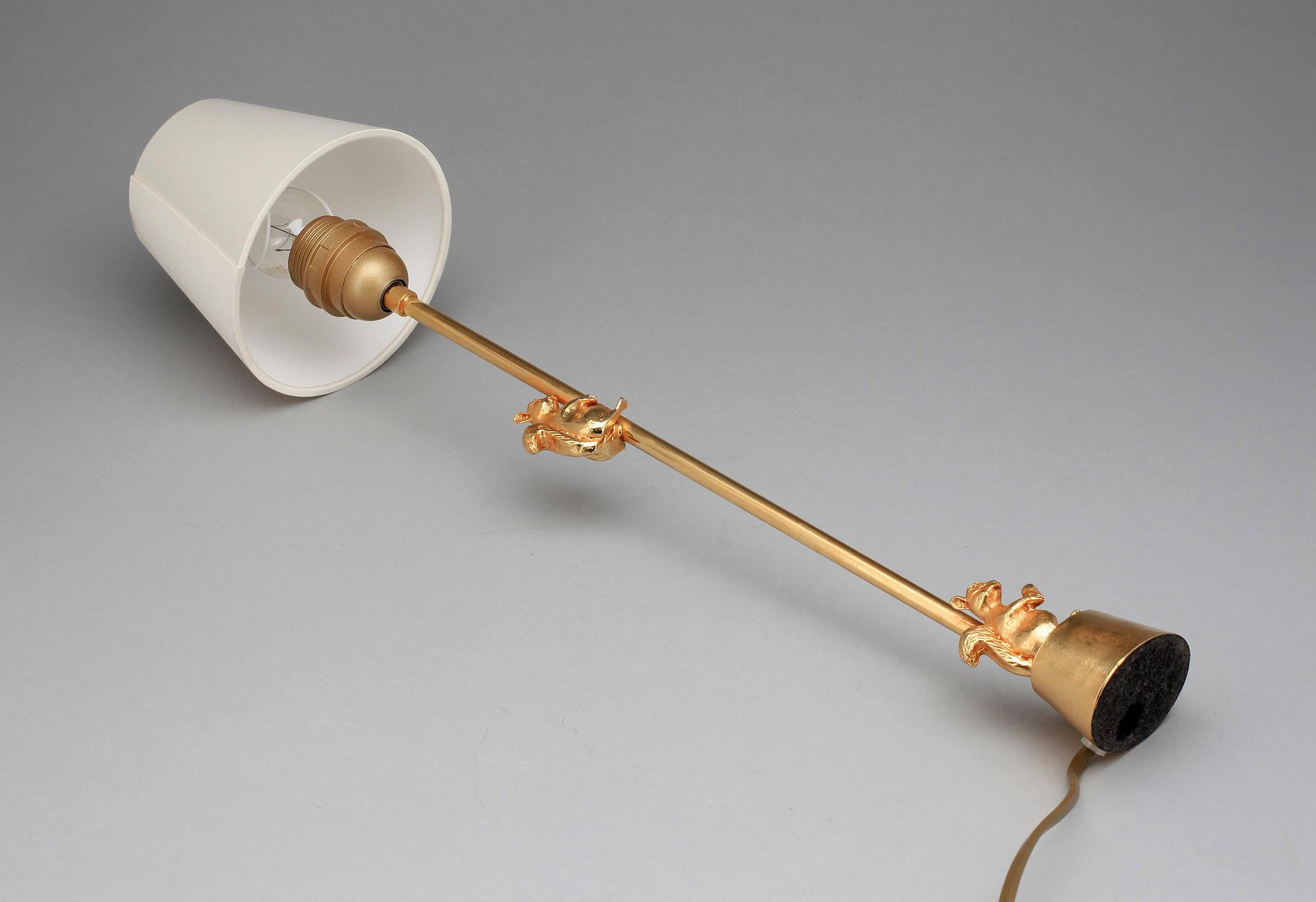 BORDSLAMPA, sign C.E., 1990-2010.
