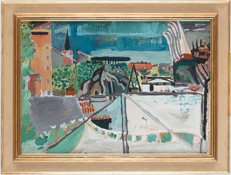 SVEN X:ET ERIXSON, oil on canvas, signed and dated -53.