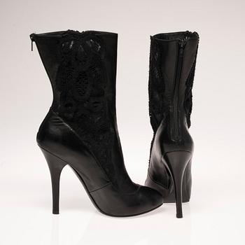 DOLCE & GABBANA, stövletter, storlek 40 1/2.