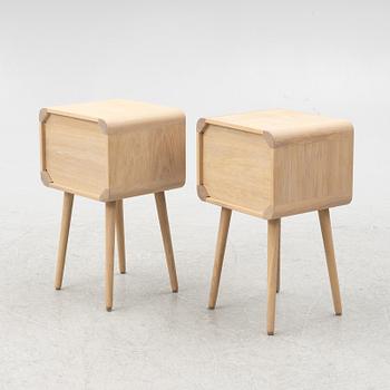 A pair of bedside tables, 'The Box One' Via Copenhagen.