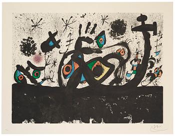 548. Joan Miró, From: "Hommage à Joan Prats".
