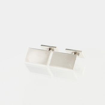 Wiwen Nilsson, a pair of sterling silver cufflinks, Lund 1965.