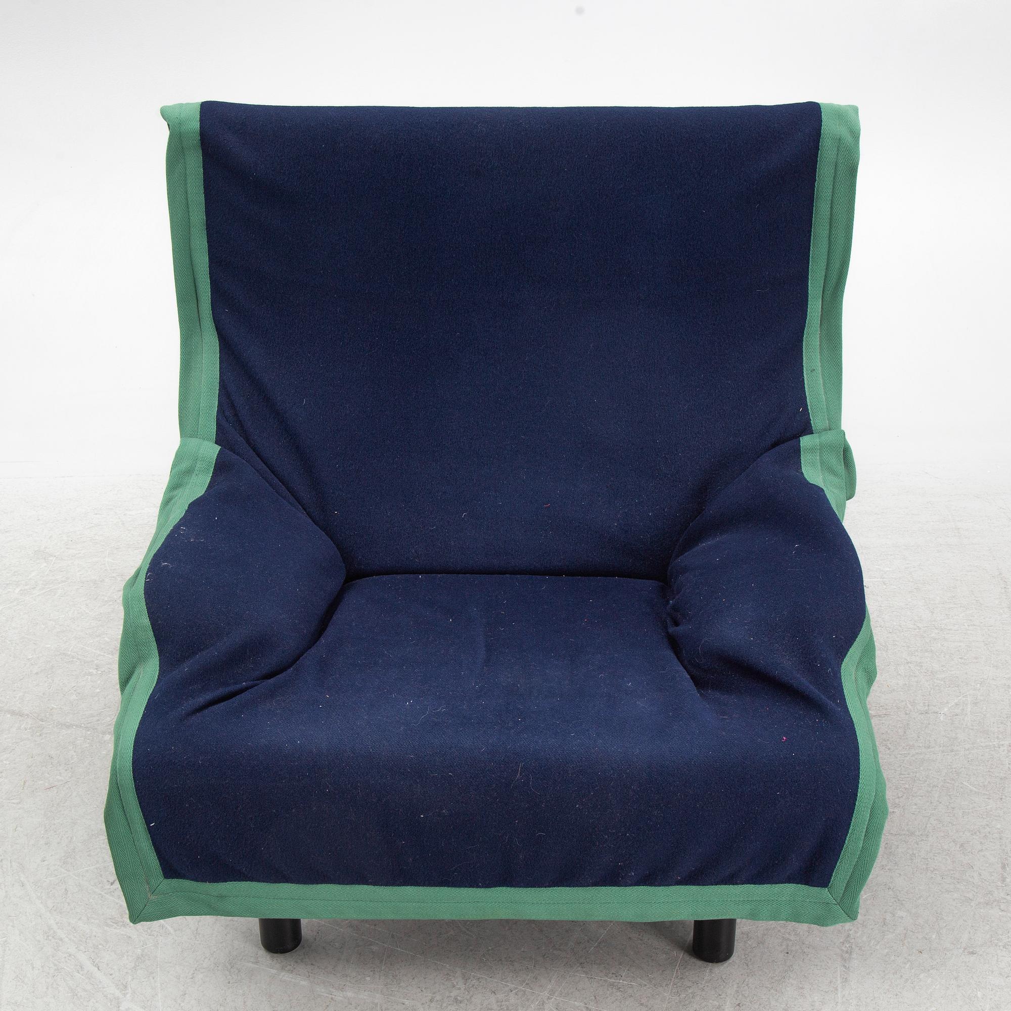 Vico Magistretti, a "Sinbad" armchair, Cassina, 1980's/90's.
