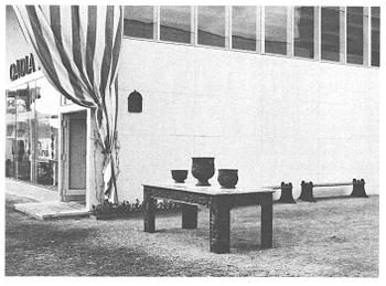 Anna Petrus, four cast iron reliefs, Näfveqvarn, Sweden, pieces of a table designed for the Metropolitan exhibition in New York 1927.
